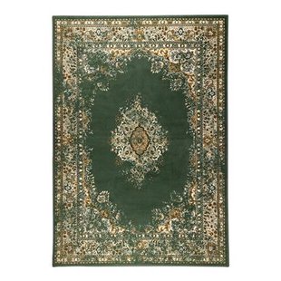 Interieur05 Vintage Vloerkleed Keshan Groen - 80 x 150 cm
