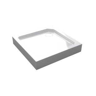 Best-Design Project Opbouwdouchebak Vierkant 80x80x14 cm Glans Wit