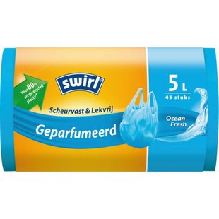 Swirl Pedaalemmerzak Geparfumeerd 5 liter 45 Stuks