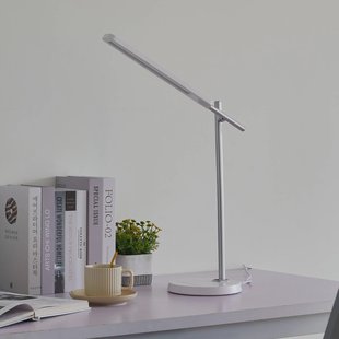 Lindby Valtorin LED bureaulamp, wit