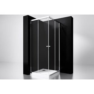 Best-Design Project Douche Hoekinstap 100x100x190cm Glas 5mm Aluminium Profiel