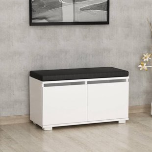 Schoenenkast met bankje Drago | Kalune Design Schoenenkast met bankje Drago | Kalune Design