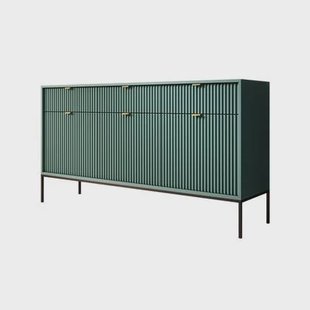 Meubella - Dressoir Navil - Groen - 154 cm