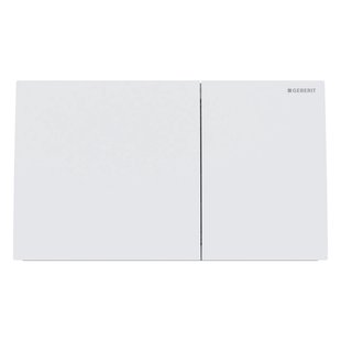 Drukplaat Geberit Sigma 70 Frontbediening 2-toets RVS Mat Wit