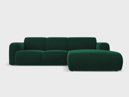 4-zitshoekbank Lola velvet rechts | Windsor & Co