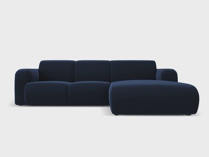 4-zitshoekbank Lola velvet rechts | Windsor & Co