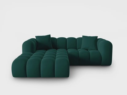 3-zitshoekbank Halley velvet links | Windsor & Co