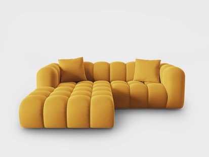 3-zitshoekbank Halley velvet links | Windsor & Co