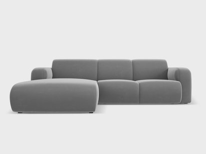 4-zitshoekbank Lola velvet links | Windsor & Co
