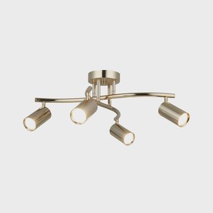 Lucea Plafondspots, goud, 4-lamps