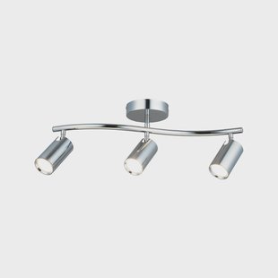 Lucea Plafondspot Spotte, chroom, 3-lamps