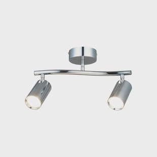 Lucea Plafondspots, chroom, 2-lamps