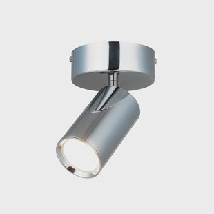 Lucea Plafondspot Spotte, chroom, 1-lamp