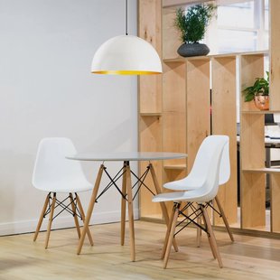 Opviq Berceste 234-S hanglamp Ø50cm wit/goud