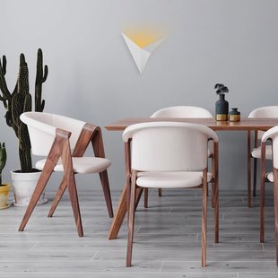 Opviq Bird 3202 muurspoeler, driehoekig ontwerp, wit