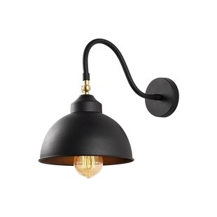 Opviq Saglam 3742 wandlamp, verstelbaar, zwart
