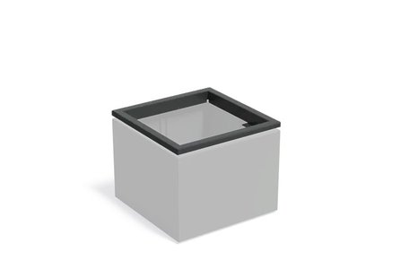 Aluminium rand CARREZ in-lite ready 80x80cm.