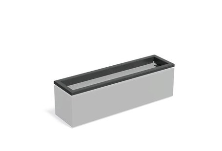 Aluminium rand CARREZ in-lite ready 150x40cm.