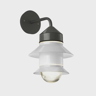 MARSET Santorini buitenwandlamp, IP65, wit