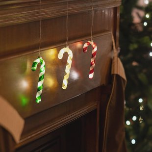 Sirius Hannah Candy Cane rode decoratieve hanger