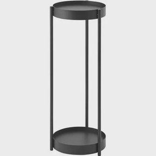 Yamazaki Plantenrek Binnen met Wielen - Tower - Zwart