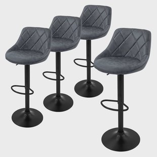 Set van 4 barkrukken Holly kunstleer | ML-Design Set van 4 barkrukken Holly kunstleer | ML-Design