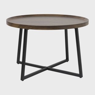 Bijzettafel Max - MDF/metaal - ø70x46 cm