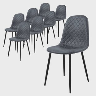 Set van 8 eetkamerstoelen Wisk kunstleer | ML-Design Set van 8 eetkamerstoelen Wisk kunstleer | ML-Design