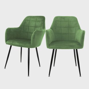Set van 2 eetkamerstoelen Zel velvet | ML-Design Set van 2 eetkamerstoelen Zel velvet | ML-Design
