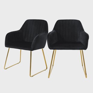 Set van 2 eetkamerstoelen Mili velvet |