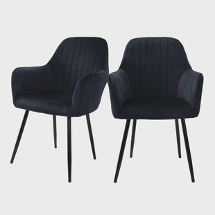 Set van 2 eetkamerstoelen Layla velvet |