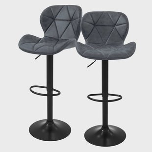 Set van 2 barkrukken Leah kunstleer | ML-Design Set van 2 barkrukken Leah kunstleer | ML-Design