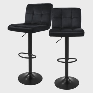 Set van 2 barkrukken Abigail velvet | ML-Design Set van 2 barkrukken Abigail velvet | ML-Design