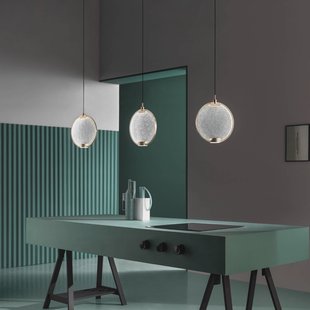 Masiero Horo S1 LED hanglamp, transparant