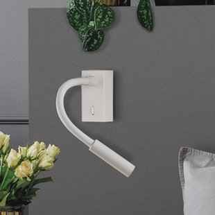 ACB ILUMINACIÓN LED leeslamp Cio, schakelaar, flexarm, 930, wit