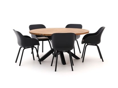Hartman Le Soleil Element/Stephanie ø150cm dining tuinset 6-delig - Laagste prijsgarantie!