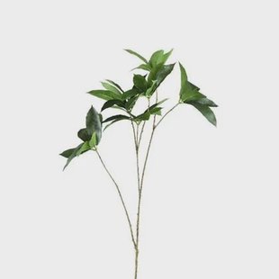 PTMD Kunsttak Bladeren - 90x54x120 cm - Kunststof - Goud PTMD Kunsttak Bladeren - 90x54x120 cm - Kunststof - Goud