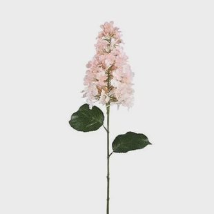 PTMD - Kunstbloem Hydrangea - Roze - 44x26x86cm