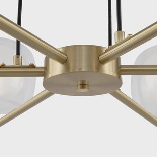 Maytoni Vision hanglamp, goud, 6-lamps