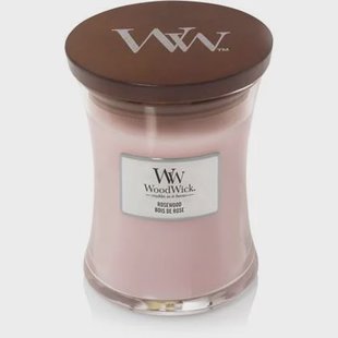 Woodwick Medium Candle Rosewood