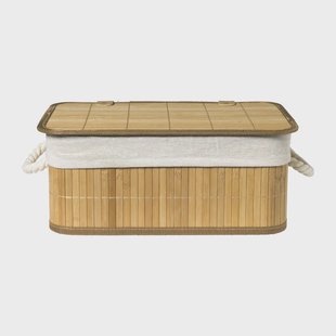 Mand levi met deksel - 34,5x24x14 cm