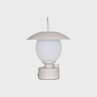 By Rydéns Castro LED accu-tafellantaarn IP44 beige
