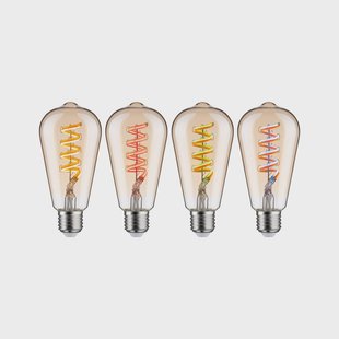 Paulmann LED rustiek ZigBee E27 6,3W RGBW dim goud