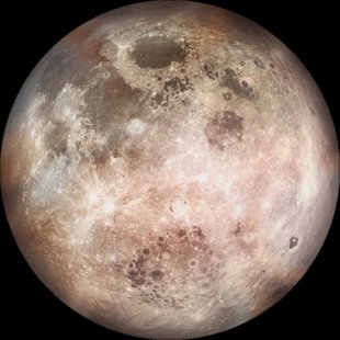 Moooi Carpets - Rond Vloerkleed Mooon Basalt Soft Yarn - 150 cm rond