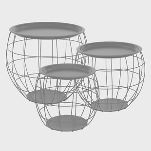 Set van 3 bijzettafels Demi |