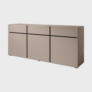Meubella - Dressoir Cainan - Beige - 180 cm
