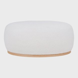 Poef Manhattan bouclé | House Nordic Poef Manhattan bouclé | House Nordic