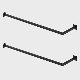 Set van 2 kledingstangen hoek Allie |