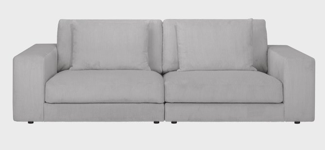 3-zitsbank Kayuma ribstof | NADUVI Collection