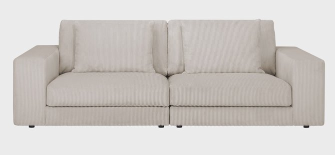 3-zitsbank Kayuma ribstof | NADUVI Collection